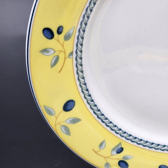 Royal Doulton Blueberry Set Of 2 Salad Plates 7.5" Dishwasher & Microwave Safe - Picture 4 of 8